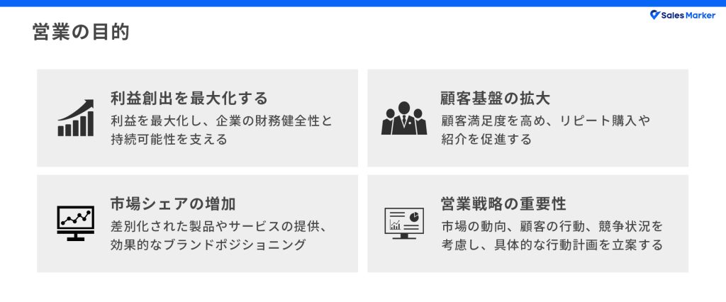 営業の目的