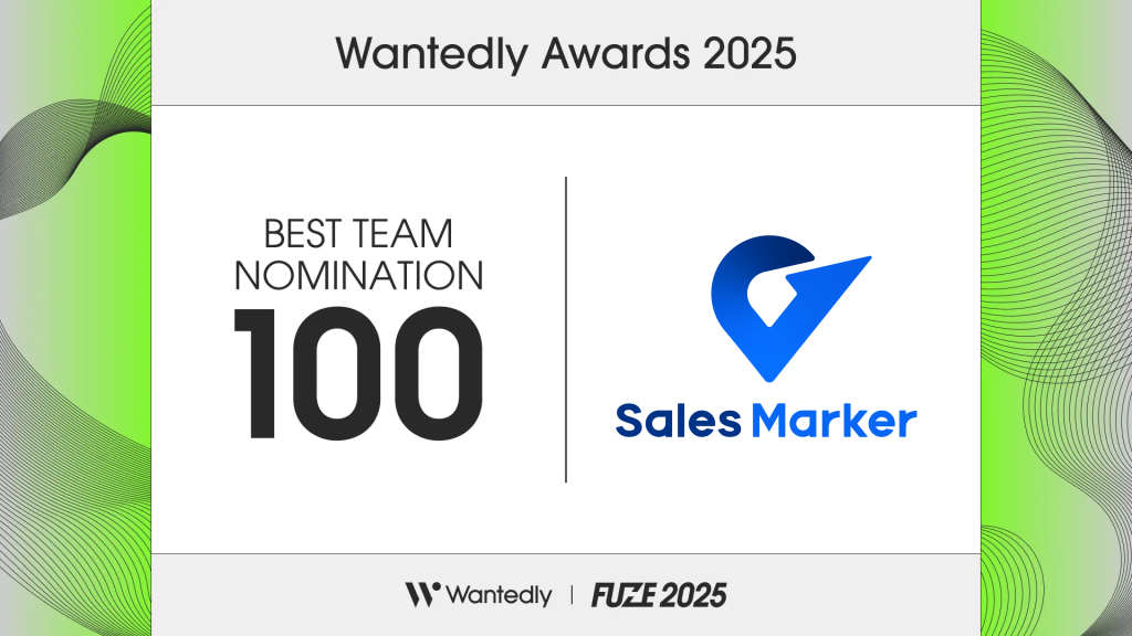 Sales Markerが「Wantedly Awards 2025」にてTOP100企業に選出されました！