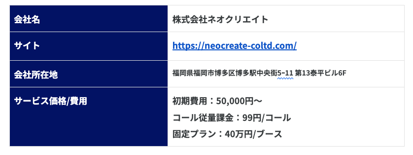 株式会社ネオクリエイト